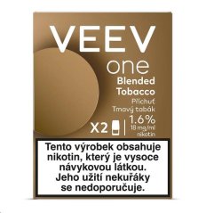 VEEV ONE náplně Blended Tobacco 1,6% 2x2ml (18 mg)