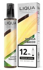 Liqua Mix&Go - Vanilla Tobacco - 12 ml Vanilkový tabák Expirace 10/2026
