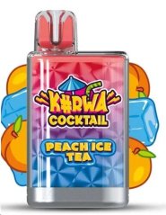 Kurwa Cocktail - Jednorázová e-cigareta - 20mg - Peach ICE Tea