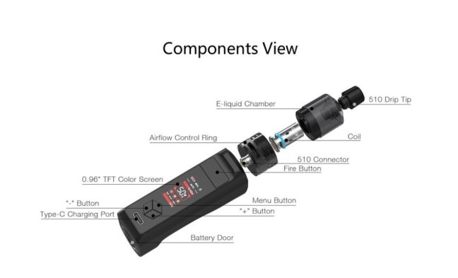 Aspire Finixx - Pod Grip Kit - 80W (Quicksilver)