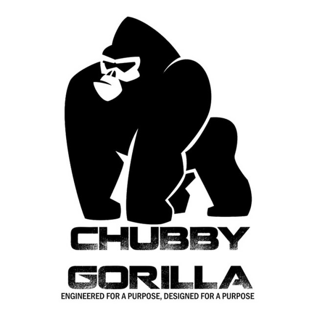 Chubby Gorilla 60ml lahvička černá
