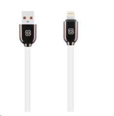 OBAL:ME Sleek USB-A/Lightning kabel White