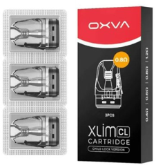 OXVA Xlim CL/V3 Pod Top Fill cartridge 0,8ohm 2ml 3Pack