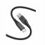 DATOVÝ KABEL SWISSTEN SOFT SILICONE USB / USB-C 0,4 M ČERNÝ