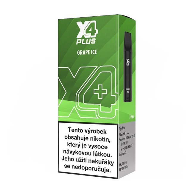 X4 Plus Pod - Cartridge - 20mg - 2ml - Grape ICE