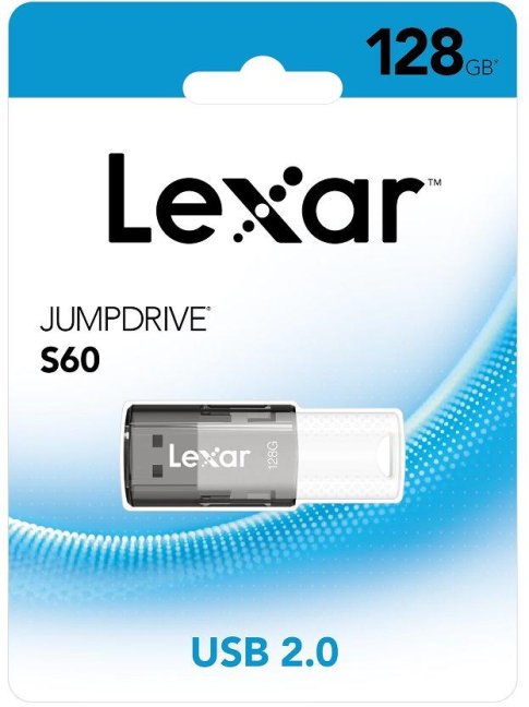 Lexar flash disk 128GB - JumpDrive S60 USB 2.0