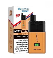 Hayati Mini Ultra 1500 - Cherry ICE Peach Mango - 20mg