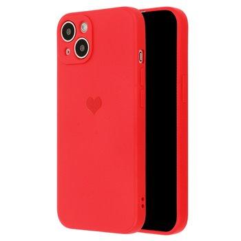 Vennus Silicone Hearth Case Samsung Galaxy A51 Red