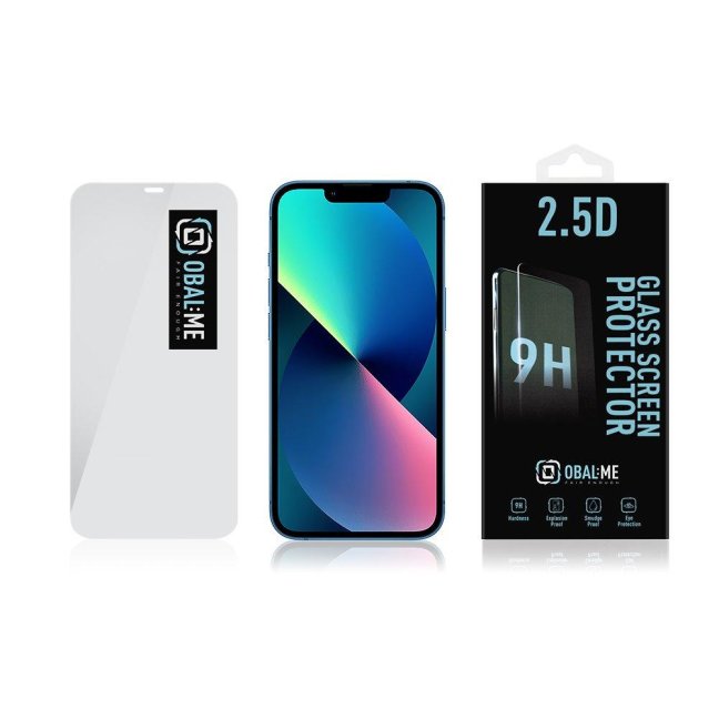 OBAL:ME 2.5D Tvrzené Sklo pro Apple iPhone 12 mini Clear