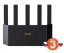 Tenda TX12L Pro AX3000 WiFi 6 Mesh Router, 1x GWAN, 3x GLAN, IPv6, 5x 6dBi, WPA 3, CZ app