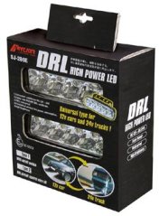 LED světla pro denní svícení, 147x45mm, ECE sj-286