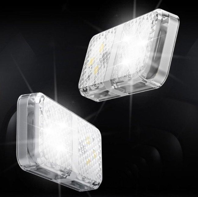 Baseus CRFZD-01 Door Open Warning Light 2pcs Black