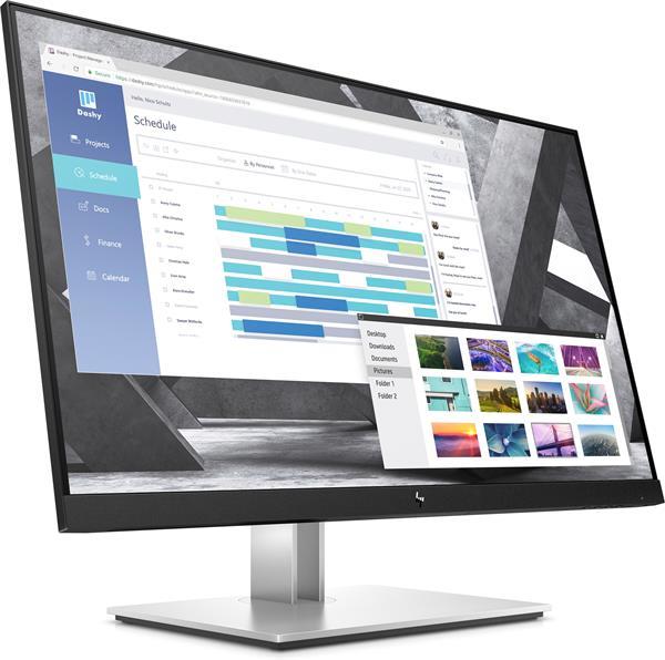 HP E27q G4, 27.0/IPS, 2560x1440/60Hz, 1000:1, 5 ms, 250cd, VGA/DP/HDMI, 3-3-0, pivot