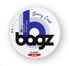 Bagz BERRY COOL (Chladivé bobule) 8mg - Nikotinové sáčky
