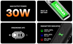 OXVA Xlim Go elektronická cigareta 1000mAh Dark Brown 1ks