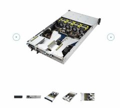 ASUS 2U RS521A-E12-RS24U 1 xSP5 (LGA 6096) 24xDDR5/24NVMe/RH/OCP/GPU 1GB LAN 2KW
