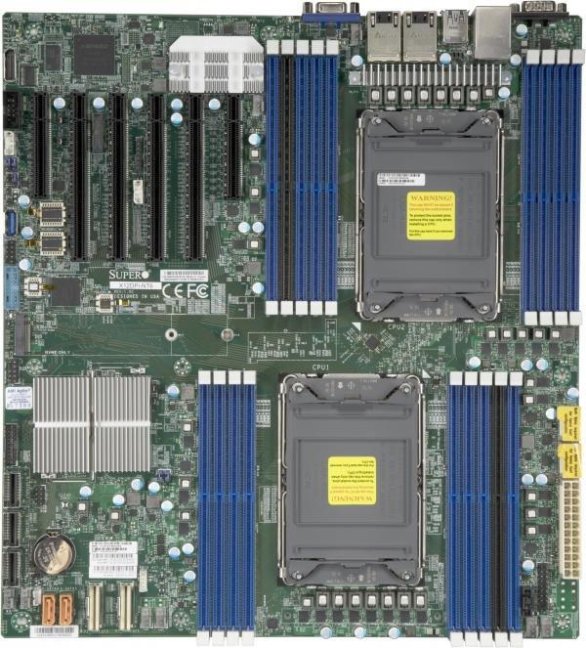 SUPERMICRO MB 2xLGA4189, iC621A, 18x DDR4 ECC, 4xNVMe, 14xSATA3, M.2, 6x PCIe4.0, 2x 1Gb LAN,IPMI, bulk