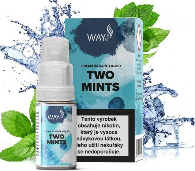 LIQUID WAY TO VAPE TWO MINTS 10ML-18MG