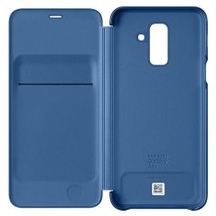 EF-WA605CLE Samsung Flip Case Blue pro Galaxy A6 Plus 2018 (EU Blister)