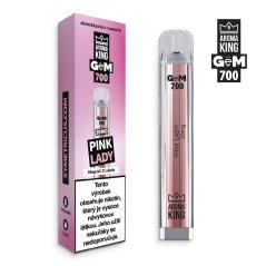 Aroma King  Gem bar 700 potahů elektronická cigareta 20mg Pink Lady 1ks