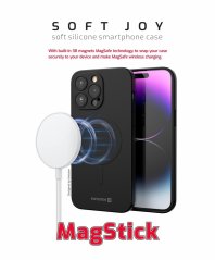 POUZDRO SWISSTEN SOFT JOY MagStick PRO APPLE IPHONE 16 PLUS BLACK