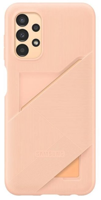 EF-OA135TPE Samsung Card Slot Kryt pro Galaxy A13 Peach
