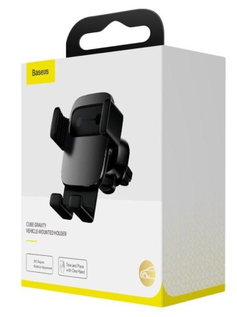 Baseus SUYL-FK01 Cube Gravity Držák do Auta Black