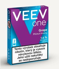 VEEV ONE náplně Grape 1,6% 2x2ml (18 mg)