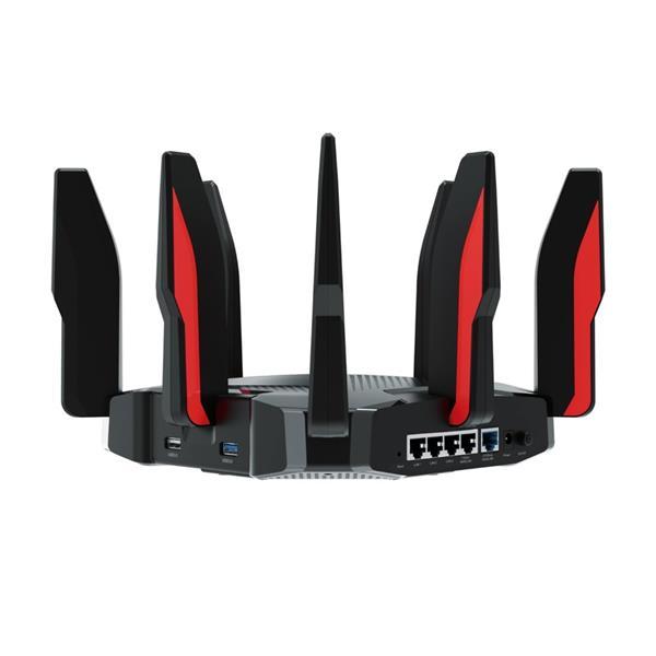 TP-LINK Tri-Band Wi-Fi 6 Gaming Router 574 Mbps/2.4 GHz + 1201 Mbps/5 GHz_1 + 4804 Mbps/5 GHz
