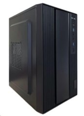 Eurocase MC MF-300B, skrinka mATX, 2xUSB3.0, čierna