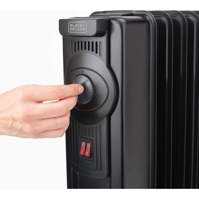 Black+Decker BXRA2000E Olejový radiátor, 11 žeber