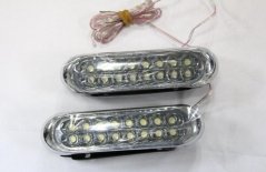 HY-7012 denní svícení LED - bílé - 16LED - 12V