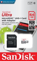SanDisk Ultra/micro SDXC/128GB/UHS-I U1 / Class 10