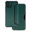 Pouzdro Razor Carbon Book pro Samsung Galaxy A03 tmavě zelené