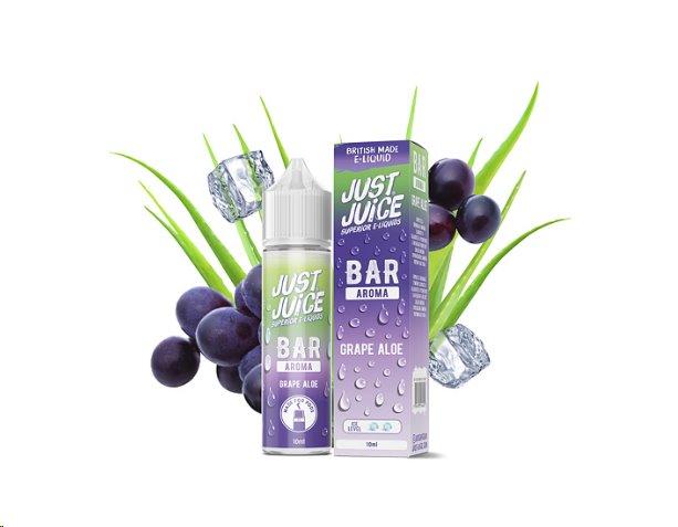 Příchuť Just Juice Bar Range S&V: Grape Aloe (Hroznové víno & aloe vera)