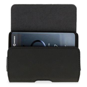 Pouzdro na opasek Iphone 11 Pro/12/12 Pro/13/13 Pro/Samsung A20e/A40/Xcover 4S Black, Leather