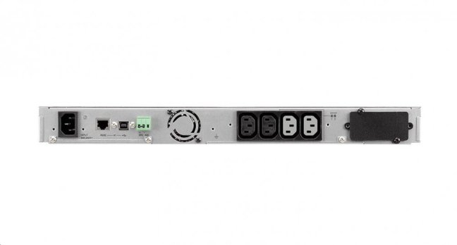 EATON UPS 5P 850iR, Line-interactive, Rack 1U, 850VA/600W, výstup 4x IEC C13, USB, displej, sinus