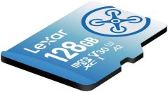 Lexar paměťová karta 128GB FLY High-Performance 1066x microSDXC™ UHS-I, (čtení/zápis:160/90MB/s) C10 A2 V30 U3