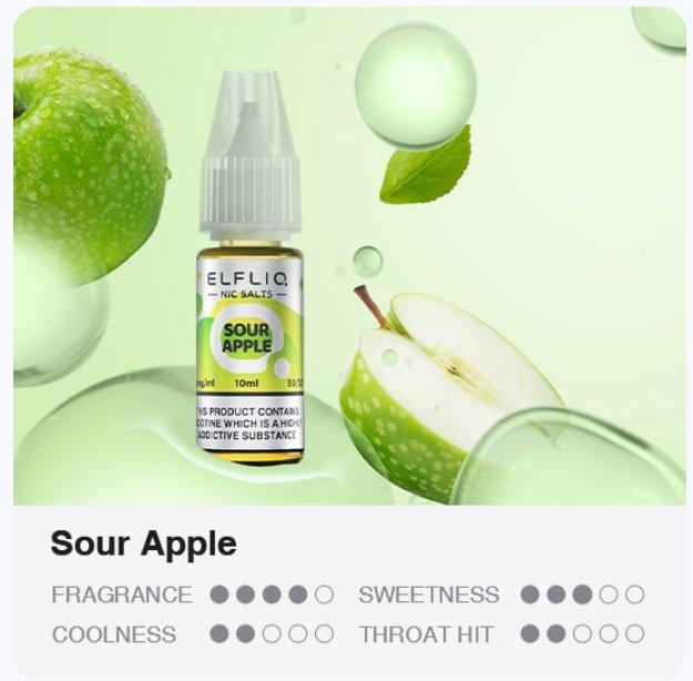 LIQUID ELFLIQ NIC SALT BANANA ICE 10ML - 10MG