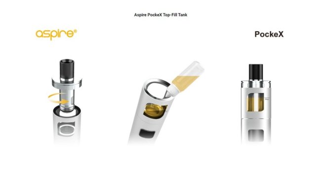 Aspire PockeX AIO (Anniversary Edition) - 1500mAh (Pink Gradient)