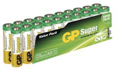 GP SUPER ALKALINE BATTERY AA (LR6) - 1KS