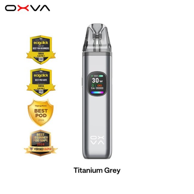 OXVA Xlim Pro 2 elektronická cigareta 1300mAh Titanium Grey 1ks