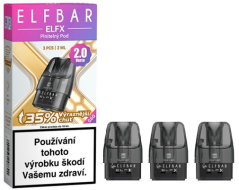 Elf Bar ELFX cartridge V2.0 0,6ohm 2ml 3Pack