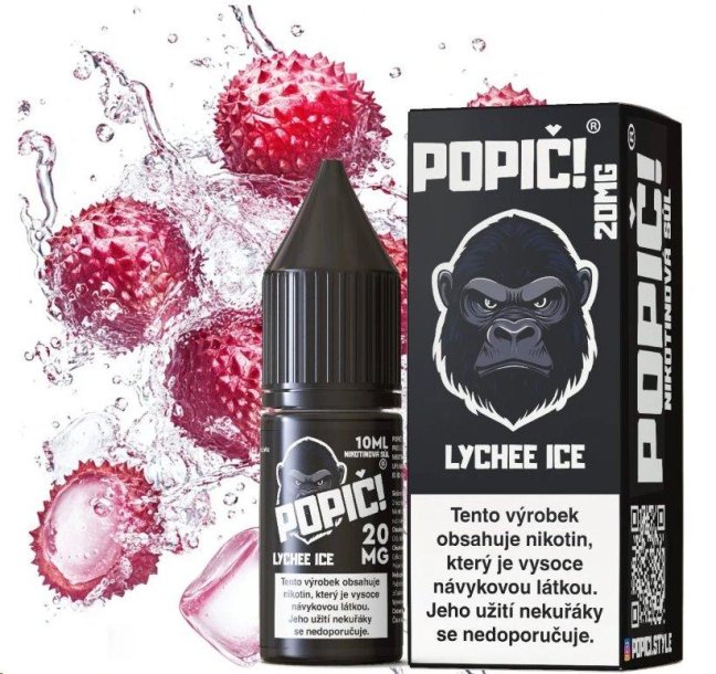POPIČ! Lychee Ice 10 ml 20 mg POPIČ! Lychee Ice 10 ml 20 mg