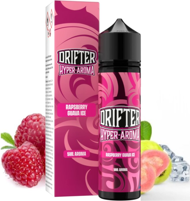 Příchuť Drifter Hyper S&V 5ml Raspberry Guava Ice