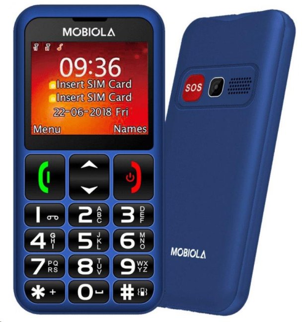 Mobiola MB700 Dual SIM Blue