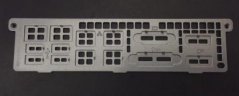 Supermicro 1U I/O Shield for X11SSZ / X12SCZ with EMI Gasket in CSE-512/813