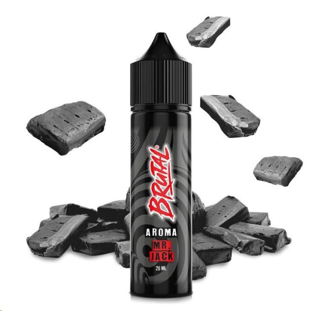 PŘÍCHUŤ JUST JUICE SHAKE AND VAPE 20ML - BRUTAL - MR. JACK (LÉKOŘICOVÁ ŽVÝKAČKA S ANÝZEM)