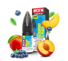 RIOT X Salt Blueberry & Peach (Borůvka a broskev) 10ml 20mg
