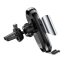 Baseus Car Mount Smart Gravity Držák telefonu Air Vent Bracket Electric Auto Lock Silver (SUGENT-ZN0S